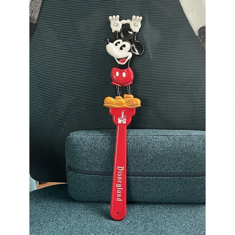 Vintage Walt Disney World Mickey Mouse Back Scratcher Disney Red
